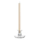 Delia Glass Candle Holder Clear