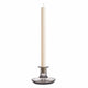 Delia Glass Candle Holder Smoke
