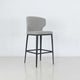 Elite Living Marlow Counter Stool, Metal Base Light Grey