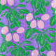 Françoise Paviot Cocktail Napkins, Set of 20 Plum