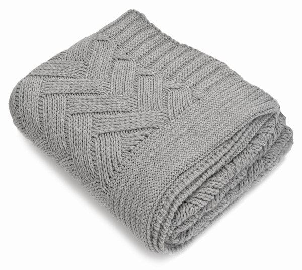 Merben Raquel Cotton Throw Grey