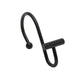 Moda at Home Shower Curtain Hooks, Halden Black