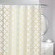 Moda at Home Shower Curtain, Windsor Gold on Frost