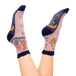 Powder Design Ankle Socks, Zodiac Sign
