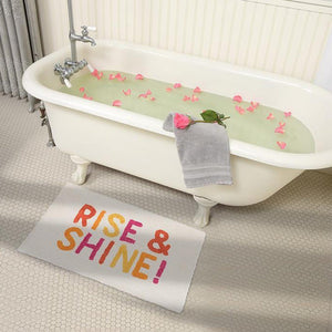 Rise & Shine Tufted Bath Mat