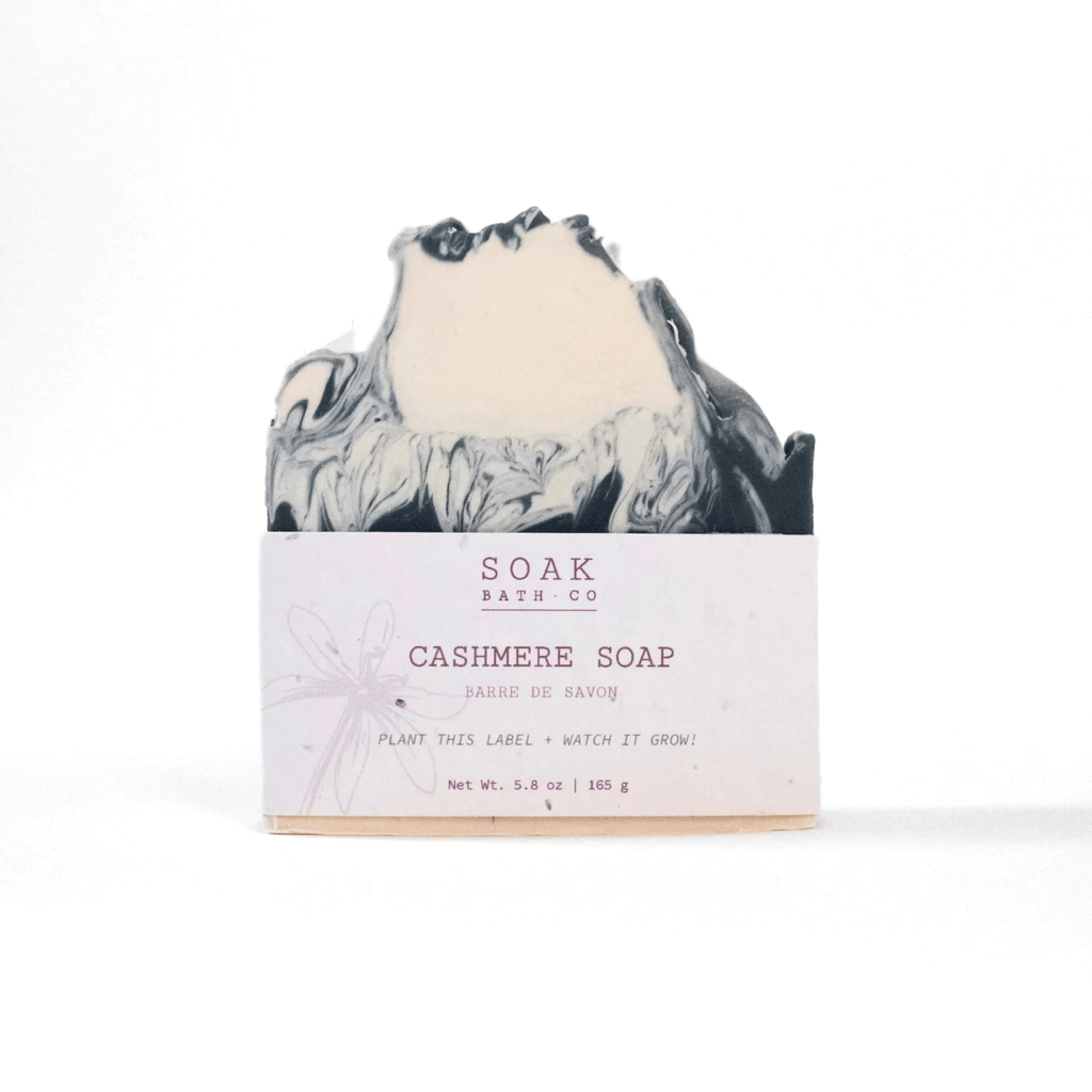 SOAK Bath Co Soap Bar, Cashmere