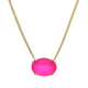 Tova Jewelry Iza Necklace Electric Pink