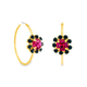Tova Jewelry Mini Bianca Hoops Montana