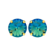 Tova Jewelry The Basics Studs, Bohemian Wonderland Aqua Verde