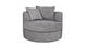 Van Gogh Designs Cuddle Swivel Chair Light Grey