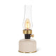 Vintage Lantern LED Light with Chimney Ivory
