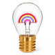 Volt Neon LED Lightbulb Rainbow