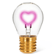Volt Neon LED Lightbulb Heart