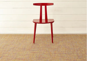 Chilewich Plynyl® Mini Basketweave Woven Floor Mat, Confetti
