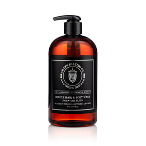 Crown Shaving Co Deluxe Hair & Body Wash, Signature Blend