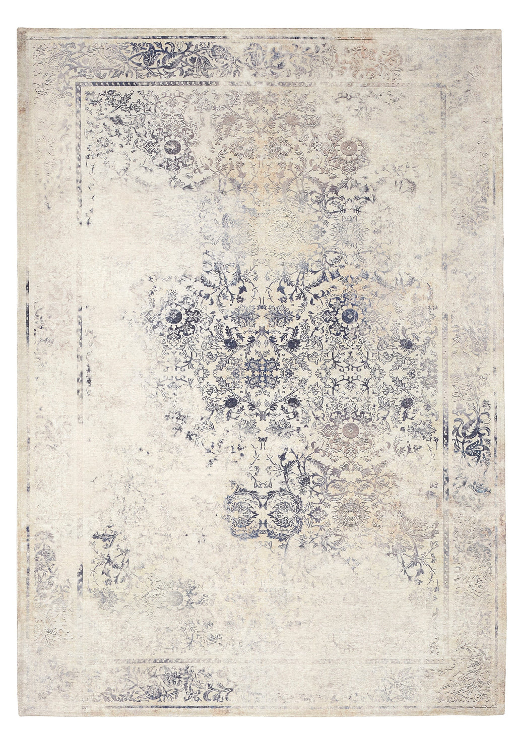 Distressed Persian Washable Rug