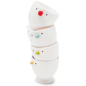 Hey Chickie Egg Cups, Set of 4