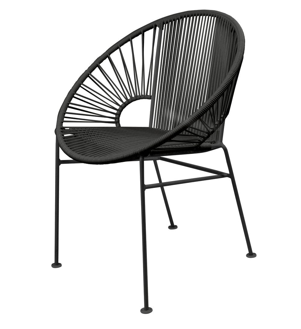 Innit Concha Chair, Black Base Black / Black