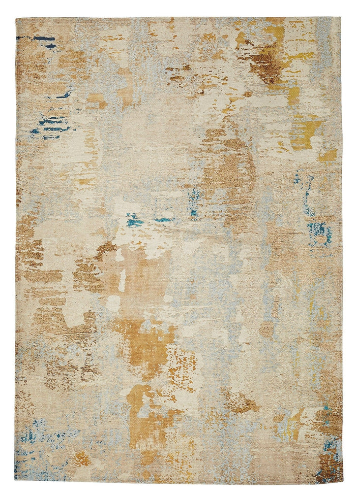 Washable Rug, Marble Gold