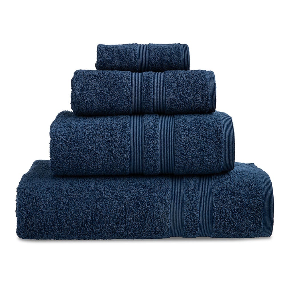 Moda at Home Allure Towel Collection, Indigo