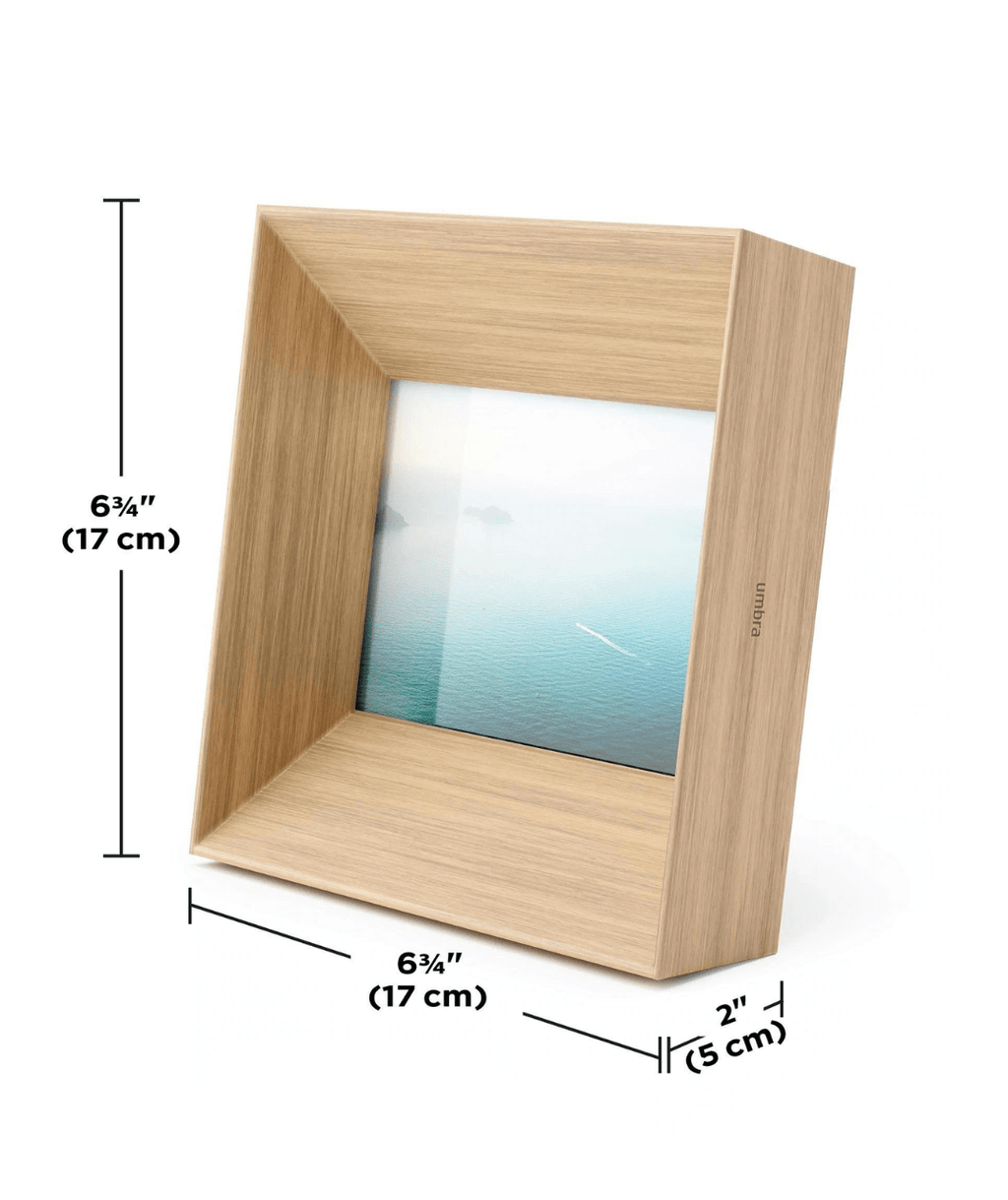 Umbra Lookout Picture Display, Natural 4"x6"
