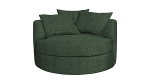 Van Gogh Designs Nestle Swivel Chair Green