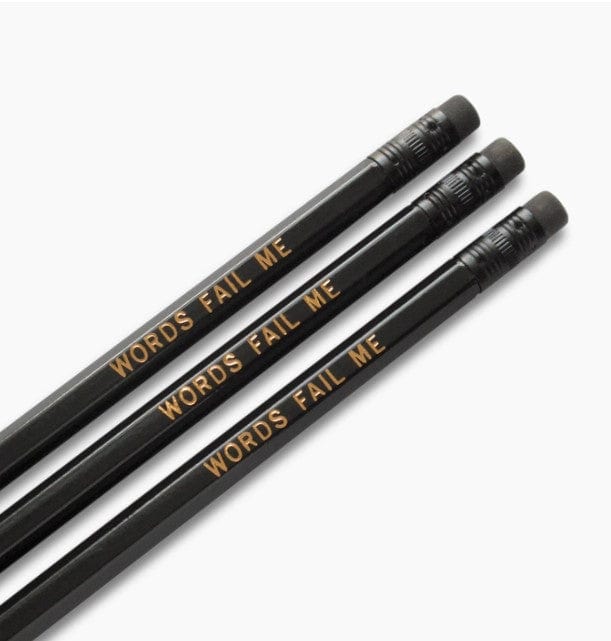 Word for Word Hot Foil Stamped Pencils