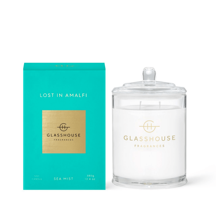 Glasshouse Fragrances Candle, Lost in Amalfi