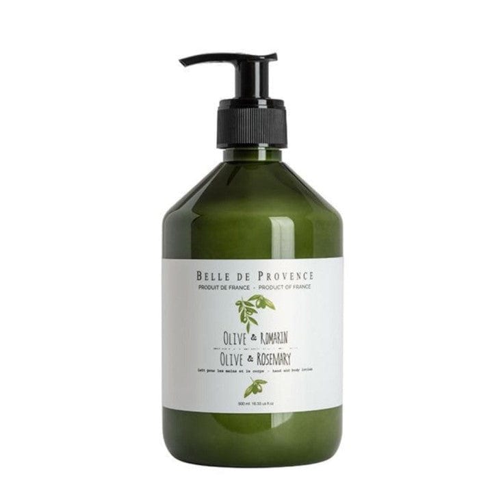 Belle de Provence Hand & Body Lotion, Olive & Rosemary