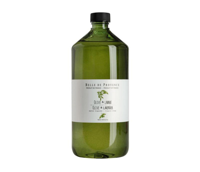 Belle de Provence Liquid Soap Refill, Olive & Lavender
