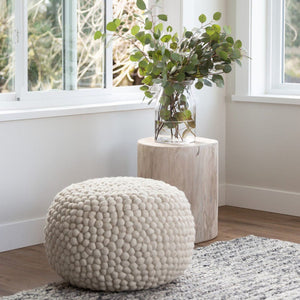 Style in Form Boho Pebble Pouf