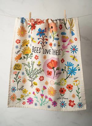 Bon|Artis Tea Towel, Bees Love These
