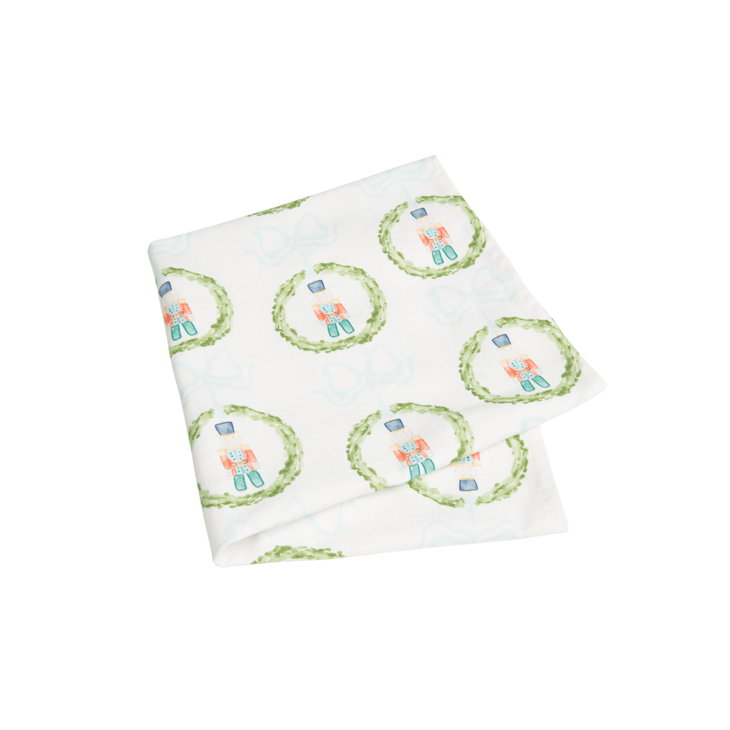 Bon|Artis Tea Towel, Hippopotamus & Nutcracker