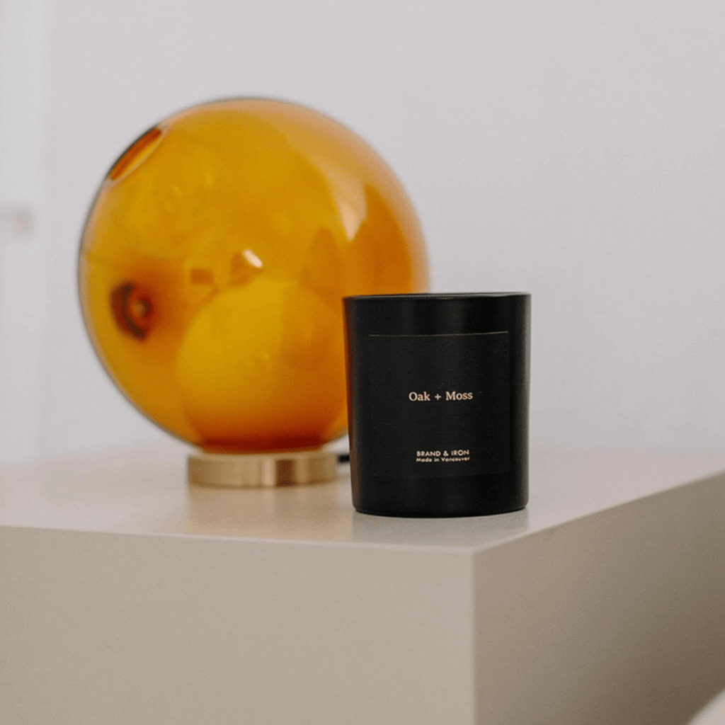 Brand & Iron Candle, Oak & Moss