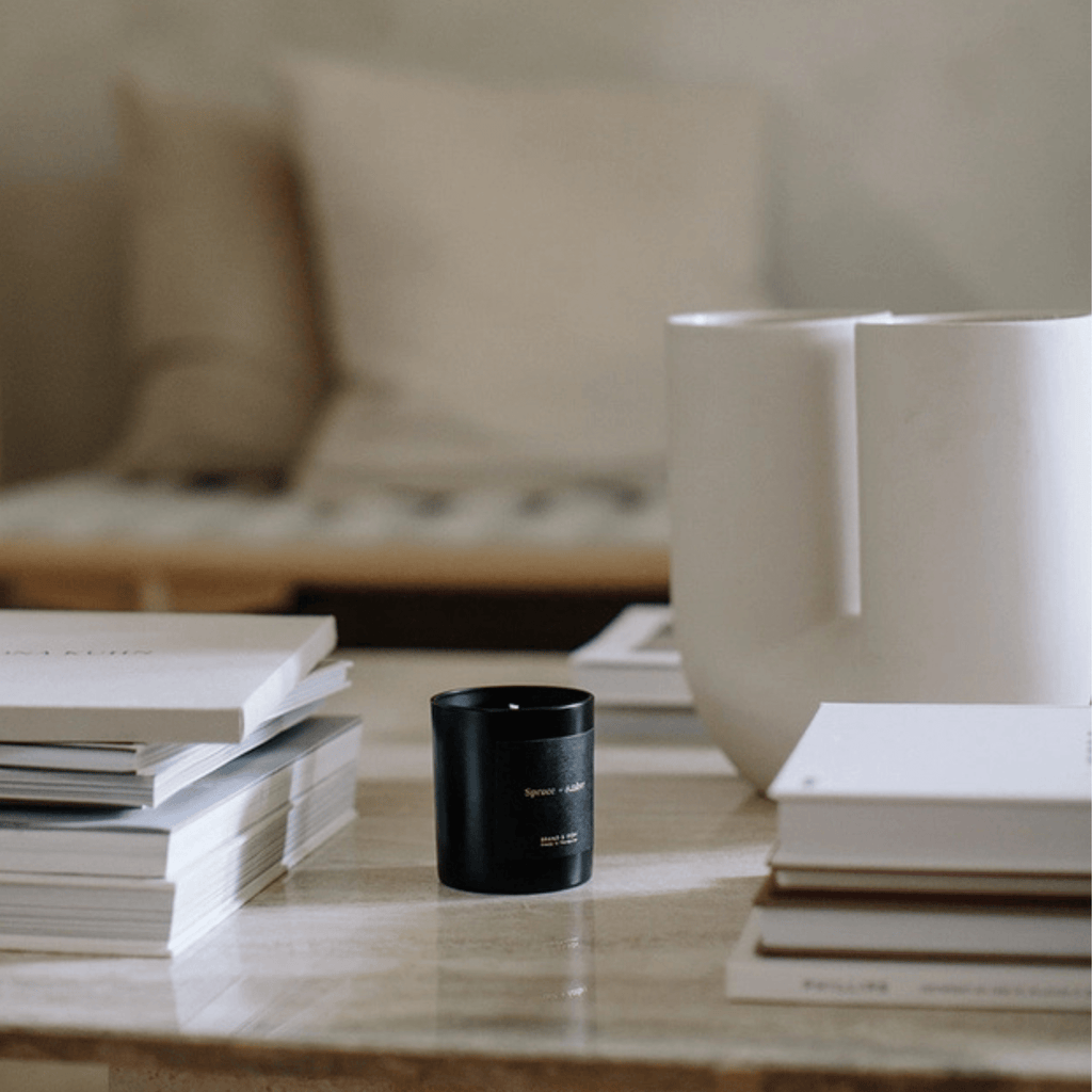 Brand & Iron Candle, Spruce & Amber