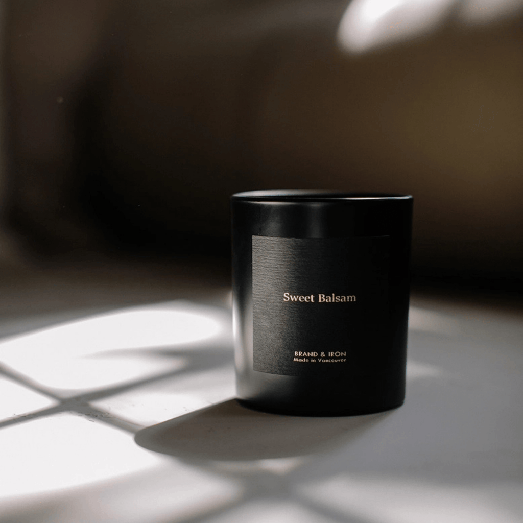 Brand & Iron Candle, Sweet Balsam