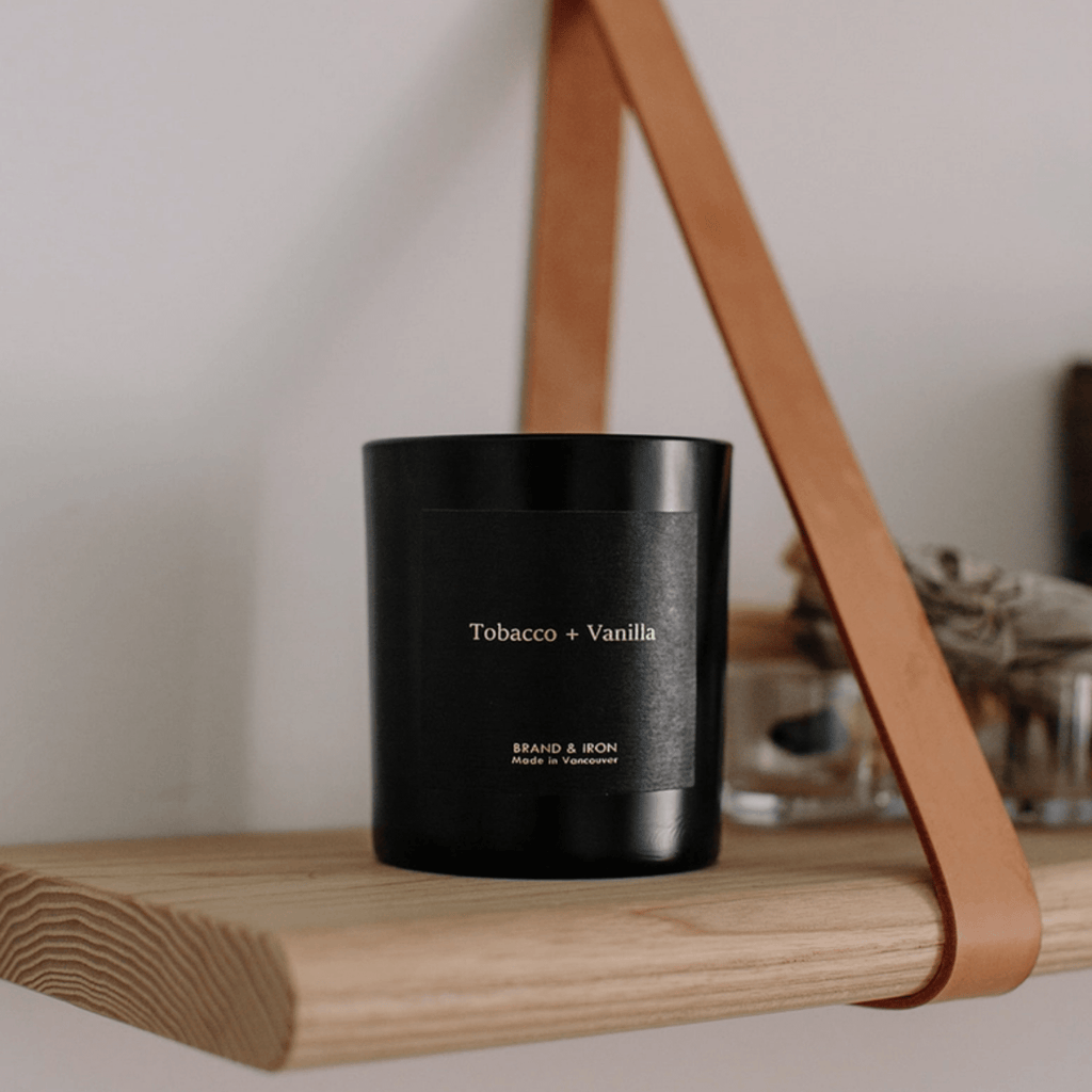 Brand & Iron Candle, Tobacco & Vanilla