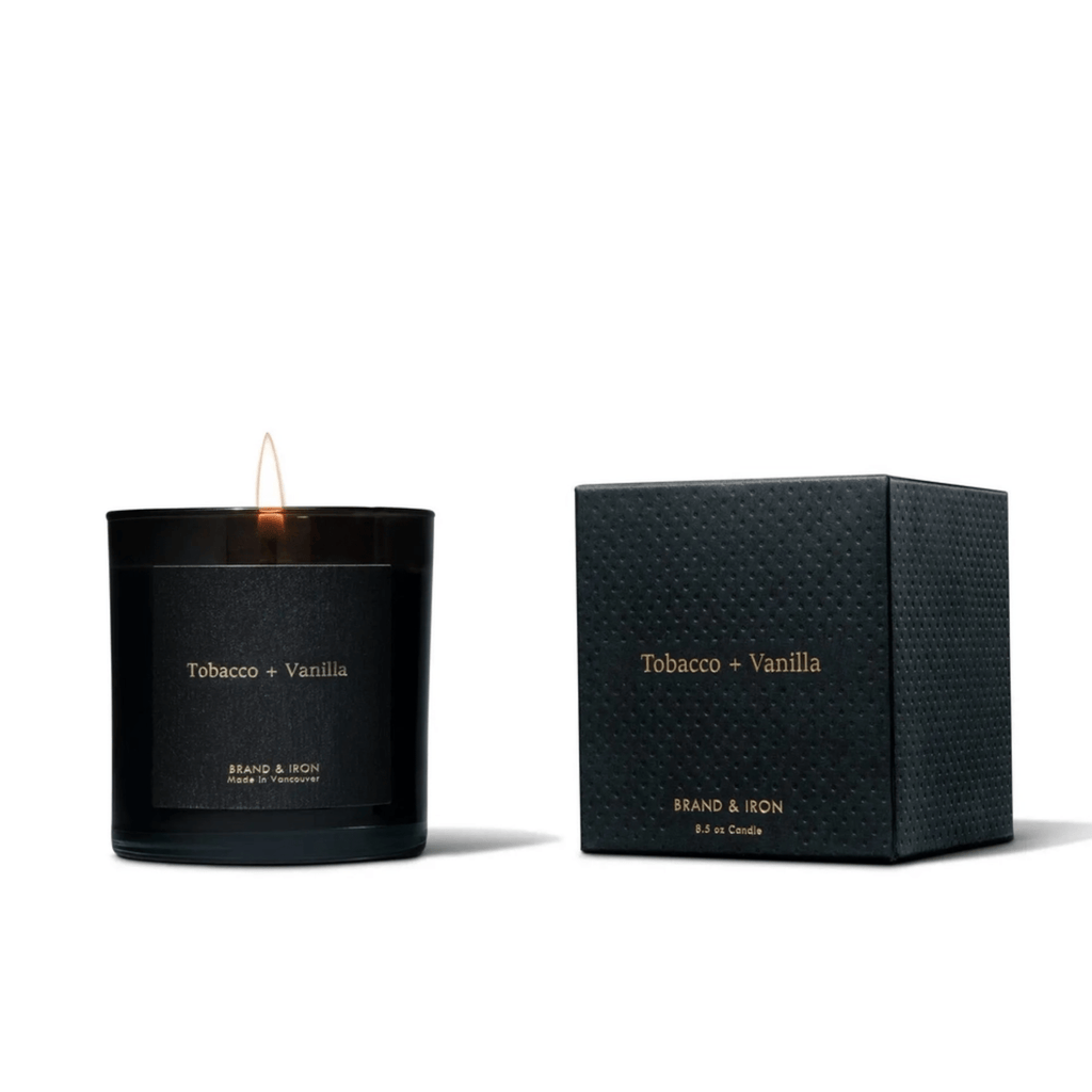 Brand & Iron Candle, Tobacco & Vanilla