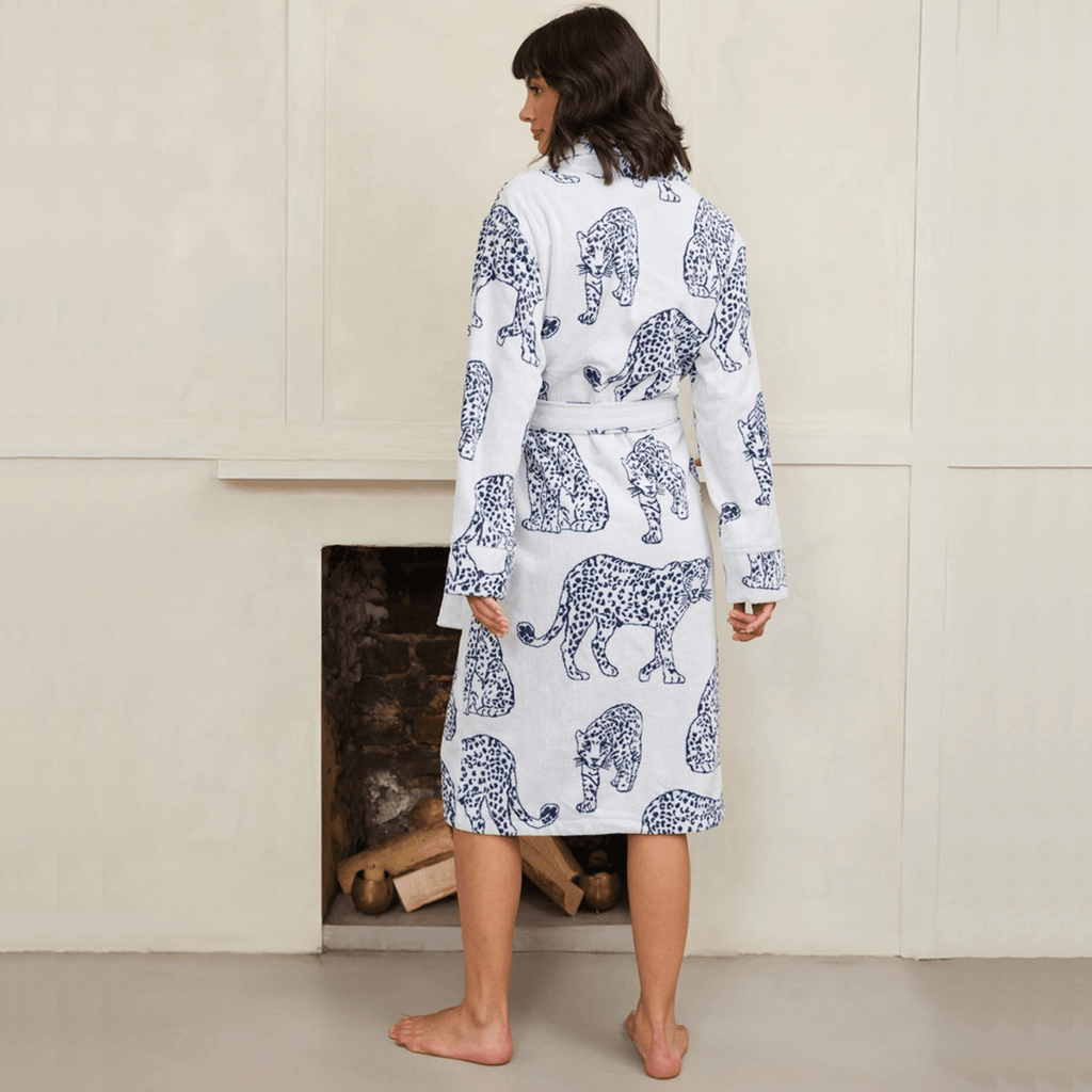 Chelsea Peers Robe, Leopard Print