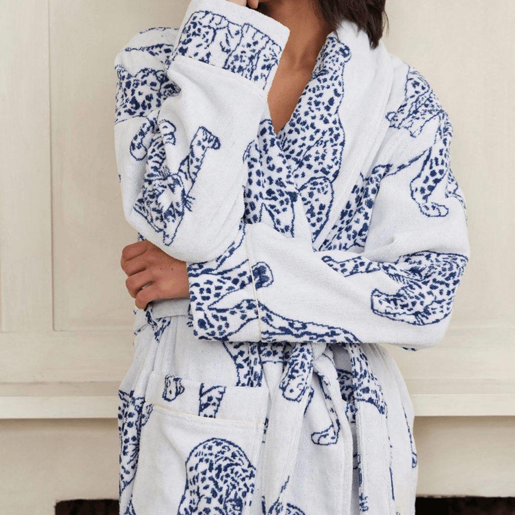 Chelsea Peers Robe, Leopard Print