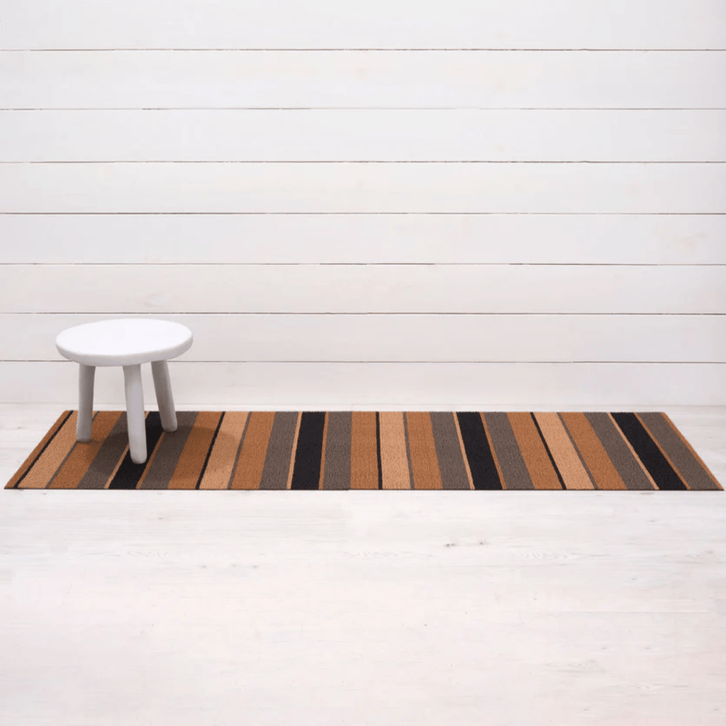 Chilewich Plynyl® Bolt Shag Mat, Honey