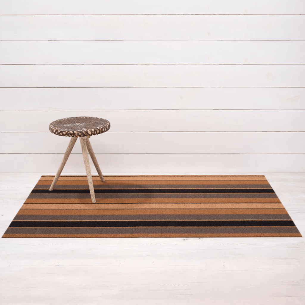 Chilewich Plynyl® Bolt Shag Mat, Honey