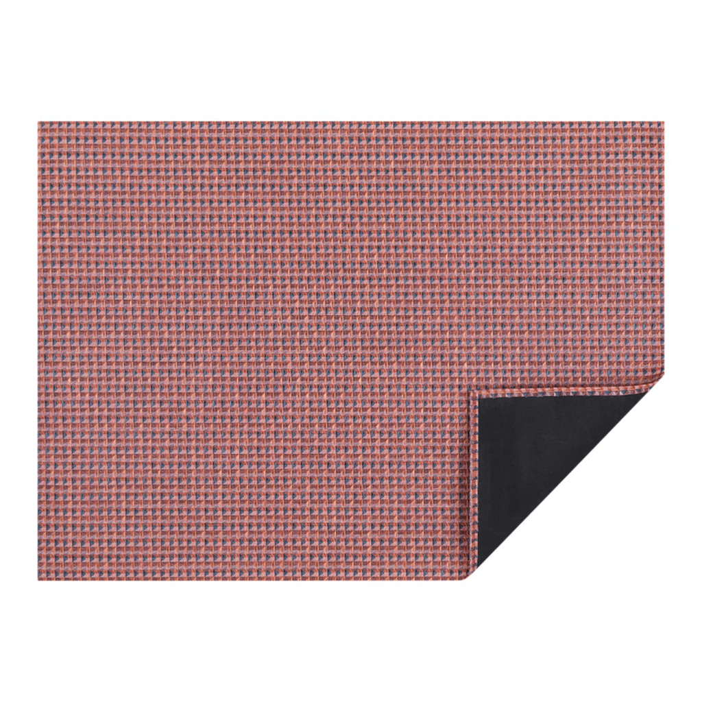 Chilewich Plynyl® Crane Woven Floor Mat, Raspberry