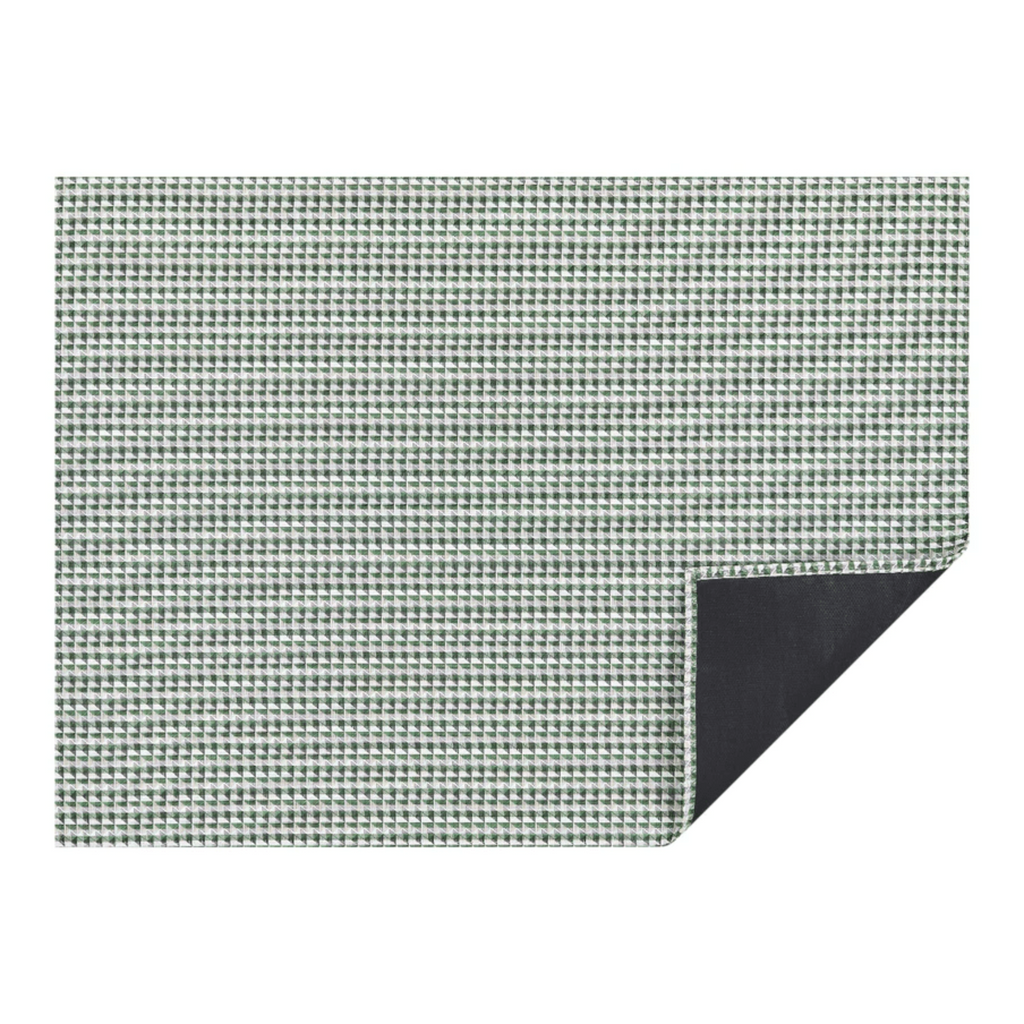 Chilewich Plynyl® Crane Woven Floor Mat, Thyme