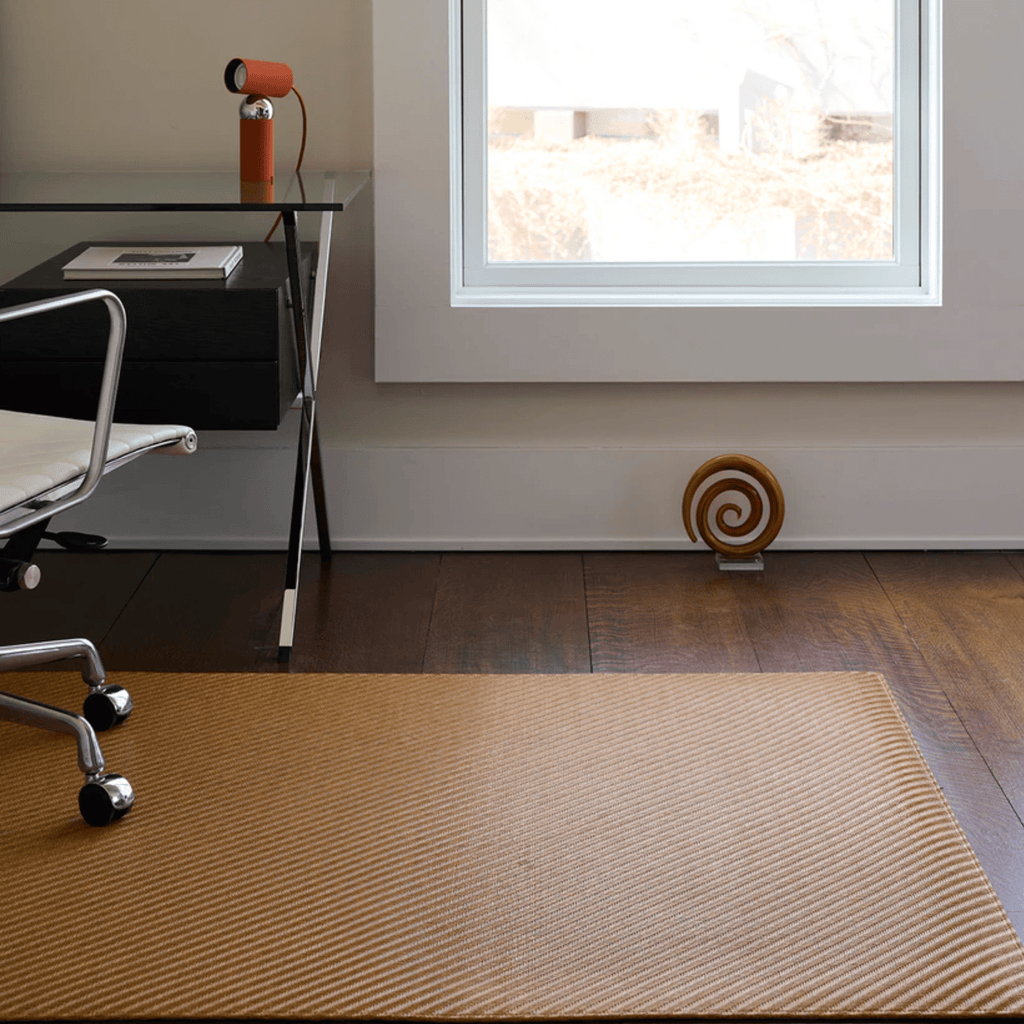 Chilewich Plynyl® Foxtail Woven Floor Mat, Honey