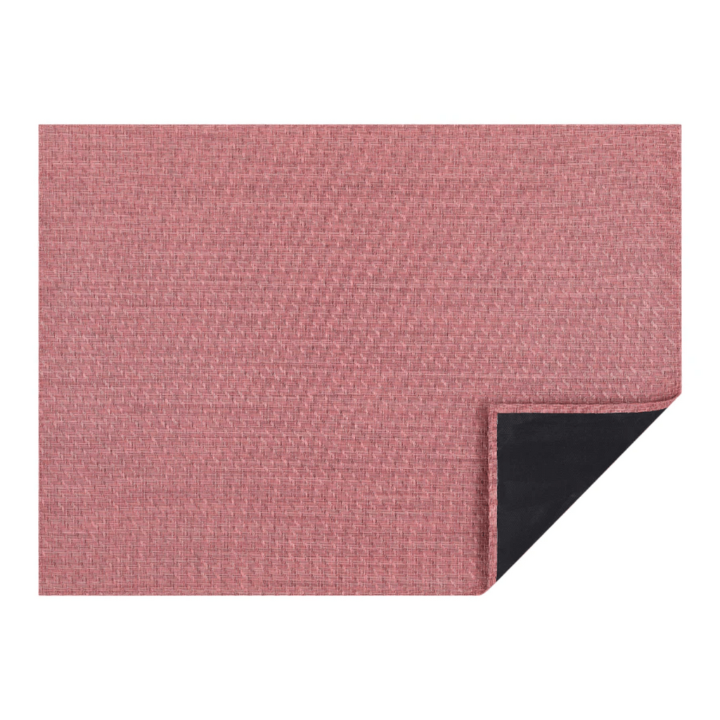 Chilewich Plynyl® Foxtail Woven Floor Mat, Raspberry
