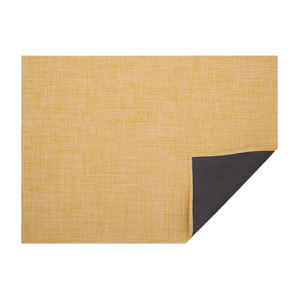 Chilewich Plynyl® Mini Basketweave Floor Mat, Ochre