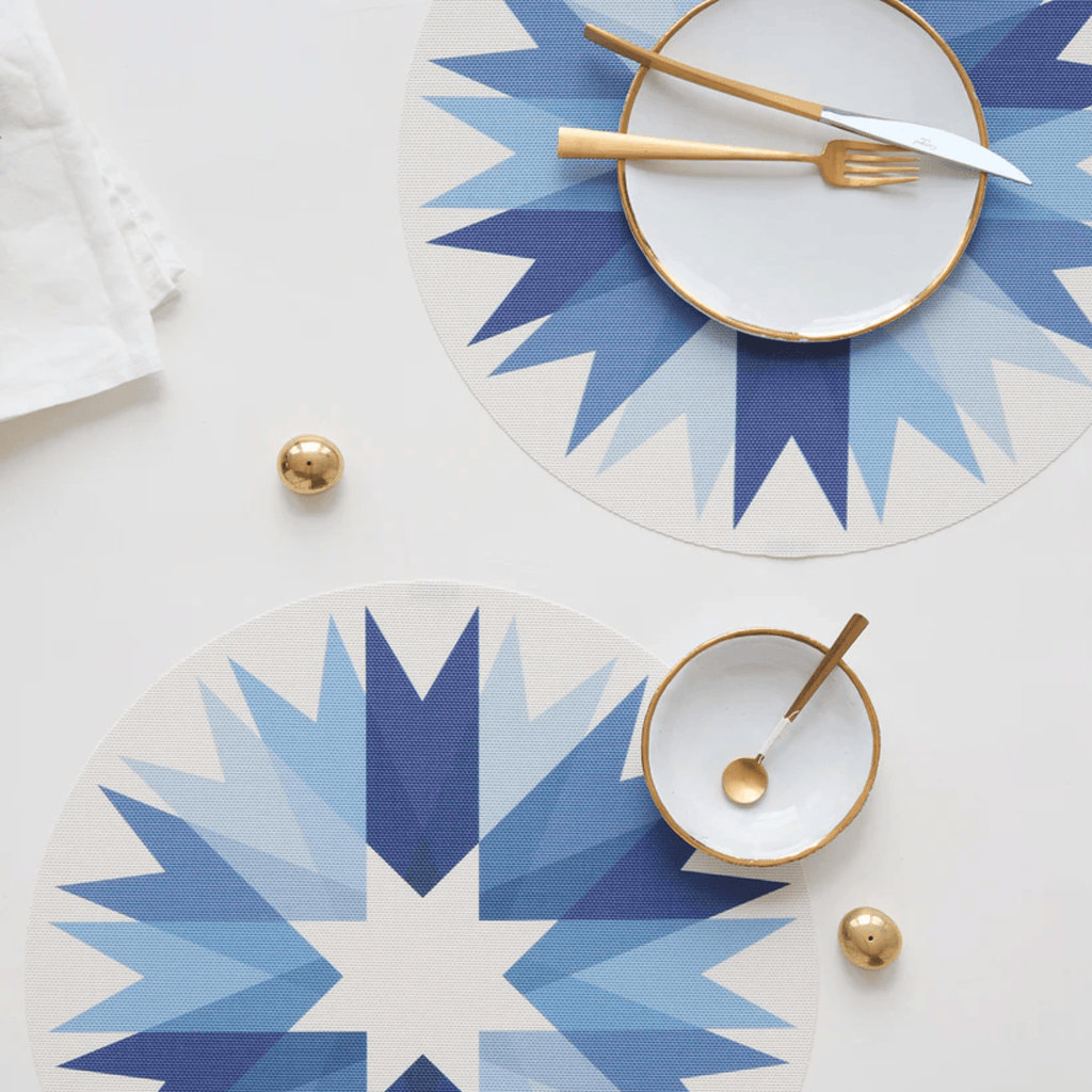 Chilewich Plynyl® Placemat, Ribbon Frost