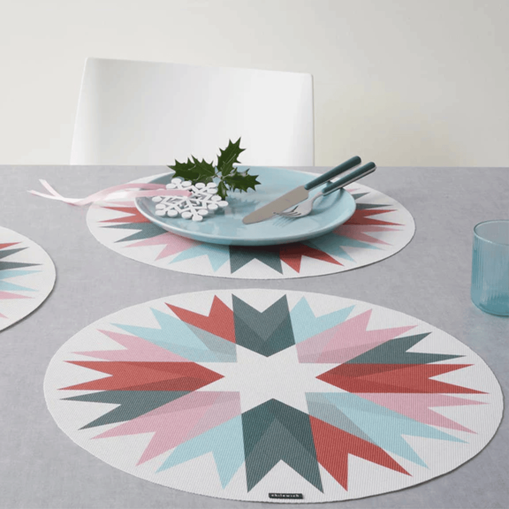 Chilewich Plynyl® Placemat, Ribbon Juniper