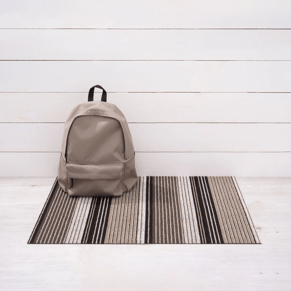 Chilewich Plynyl® Pleat Shag Mat, Oyster